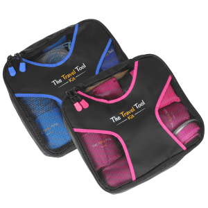 The Travel Tool Kit Blue and Pink