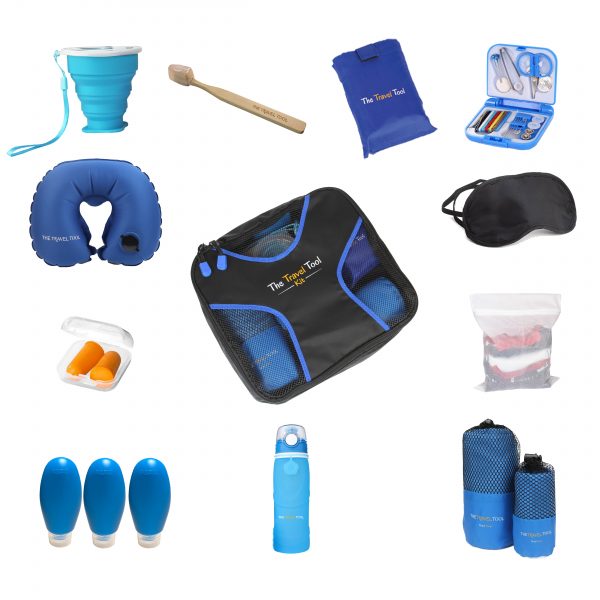 The Travel Tool Kit Products Blue